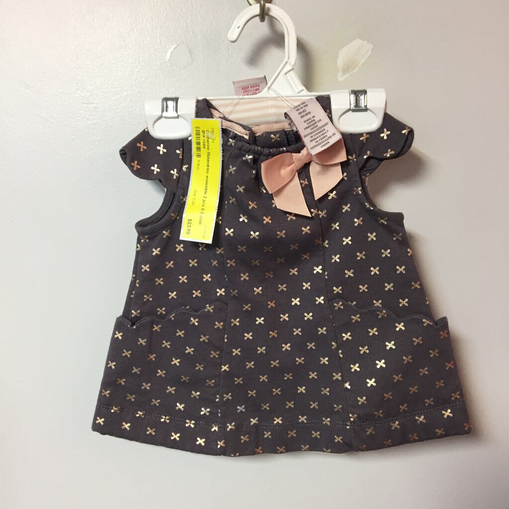 ensemble 2 pcs 0-3 mois