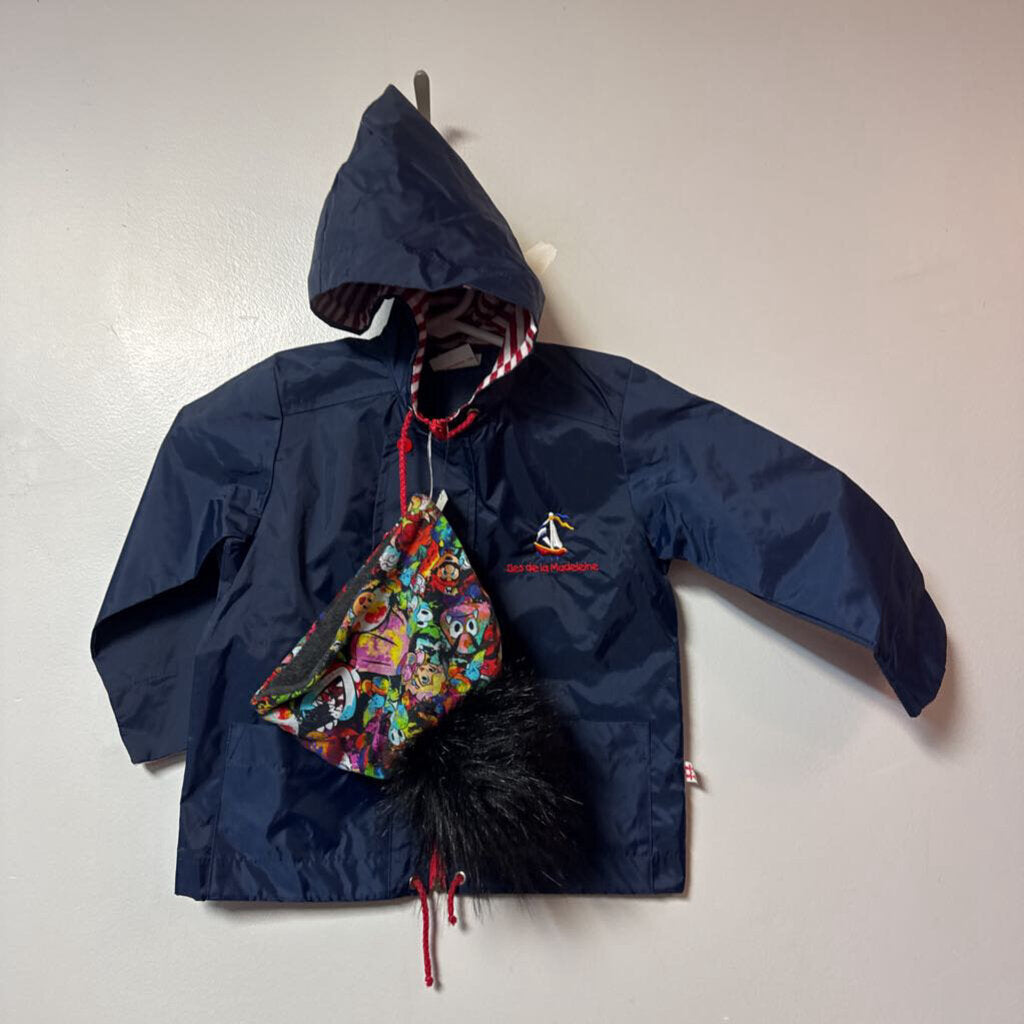 Veste manteau printemps automne AVEC tuque - 24 mois