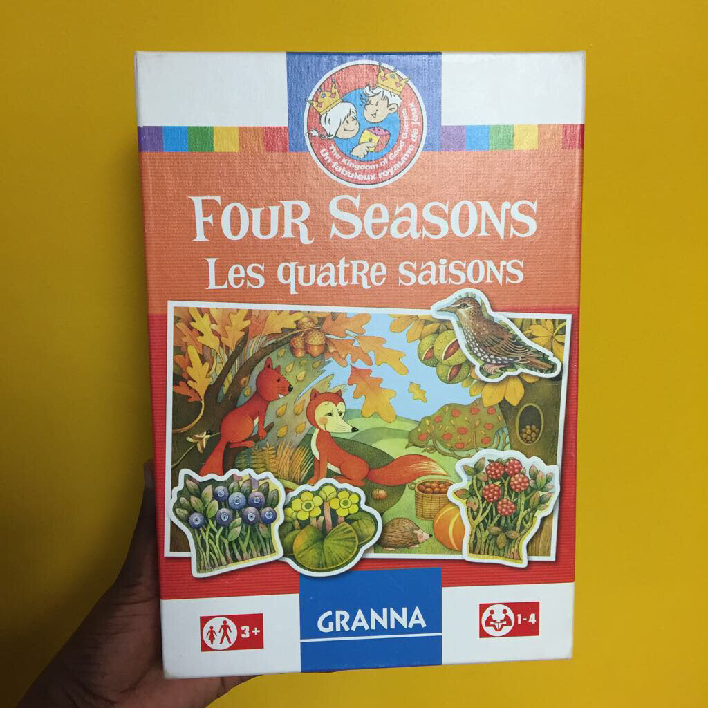 COMPLET Jeu d'apprentissage Les quatre saisons
