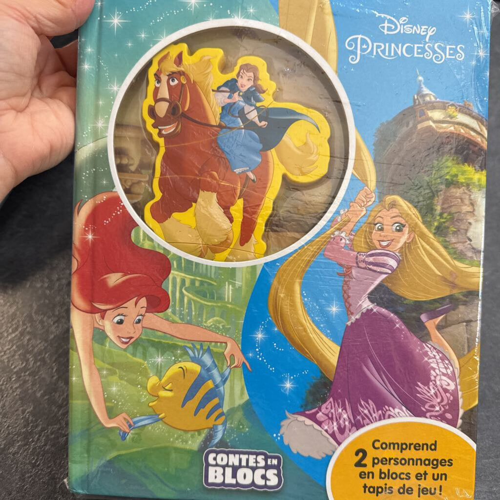 Livre COMPLET 2 casse tete en bloc + tapis de jeu