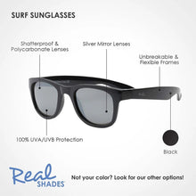 Charger l&#39;image dans la galerie, Lunettes de soleil SURF Black - 2 ans +
