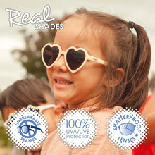 Charger l&#39;image dans la galerie, Lunettes de soleil HEART Rose Tan Pink - 2 ans +
