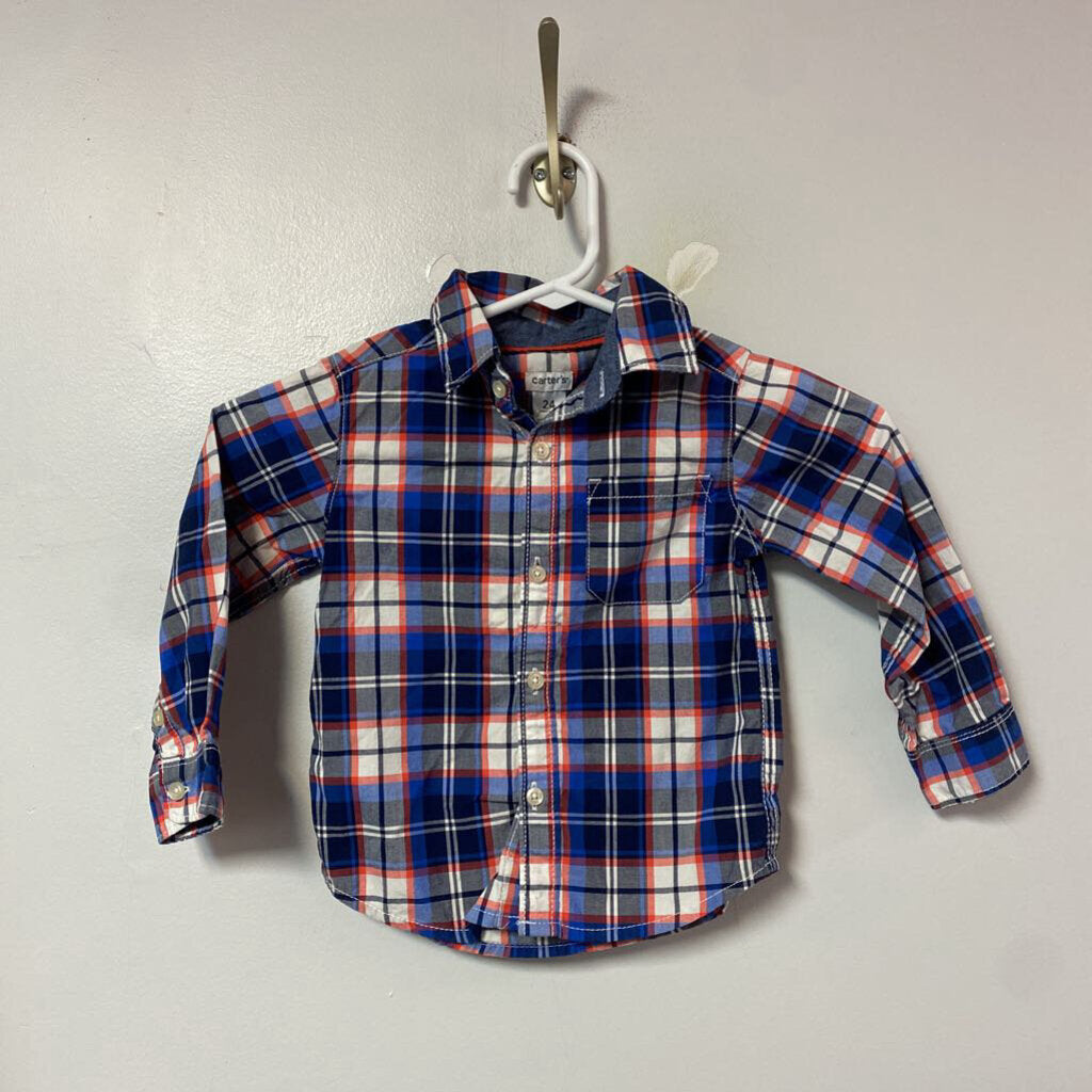 chemise manches longues 24 mois