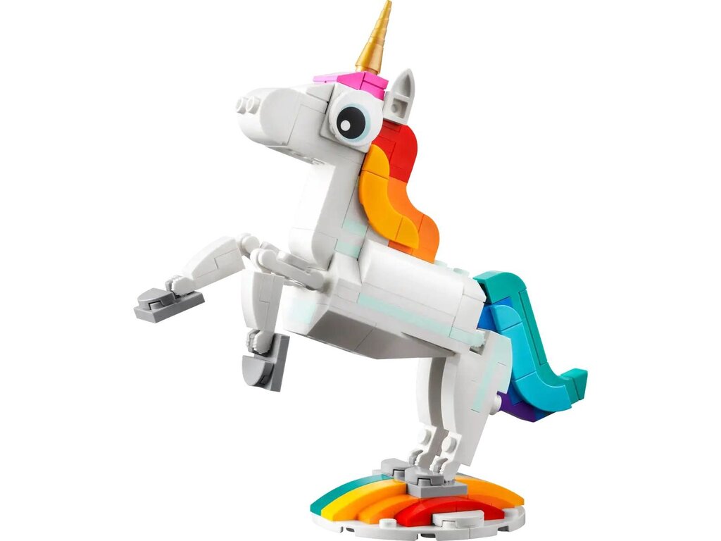 LEGO Creator Magical Unicorn 31140 Building Toy Set (145 Pieces)