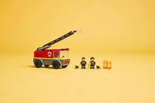Charger l&#39;image dans la galerie, LEGO City Fire Ladder Truck Toddler Toy - Fire Truck Toy with 2 Firefighter Minifigures - 60463
