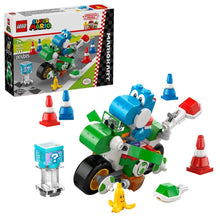 Charger l&#39;image dans la galerie, LEGO Super Mario: Mario Kart Yoshi Bike - Building Toy Set for Kids - Gift Idea for Birthdays - 72031
