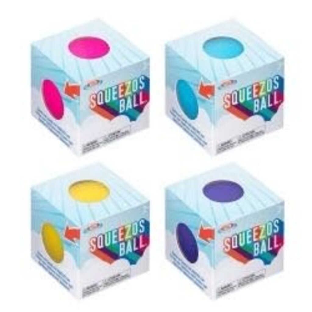 Balle antistress SQUEEZOS assortie