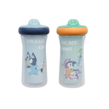 Charger l&#39;image dans la galerie, Paquet de 2 Bouteilles - Insulated Sippy Cup BLUEY 9oz
