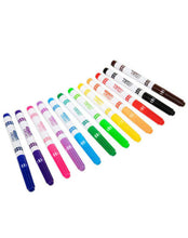 Charger l&#39;image dans la galerie, Marqueurs lavables pointe LARGE 12 pcs
