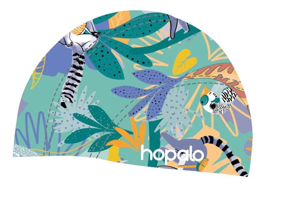 Bonnet de piscine LÉMURIENS 2-4 ans