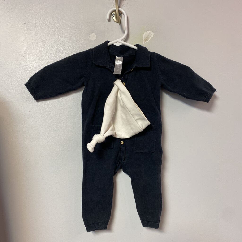 Jumpsuit avec bonnet - 2-4 mois