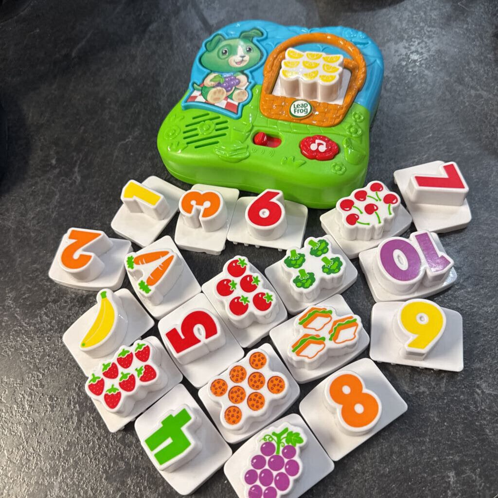 Jouet RADIO educatif avec 20 pcs magnetiques