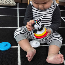 Charger l&#39;image dans la galerie, Jouet à empiler - Baby Einstein Stack &amp; Wobble Zen Teether Toy
