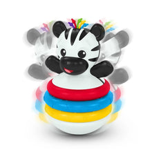 Charger l&#39;image dans la galerie, Jouet à empiler - Baby Einstein Stack &amp; Wobble Zen Teether Toy
