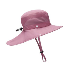 Charger l&#39;image dans la galerie, Chapeau d&#39;été Explorer Hat Dusty Rose 2-6 ans
