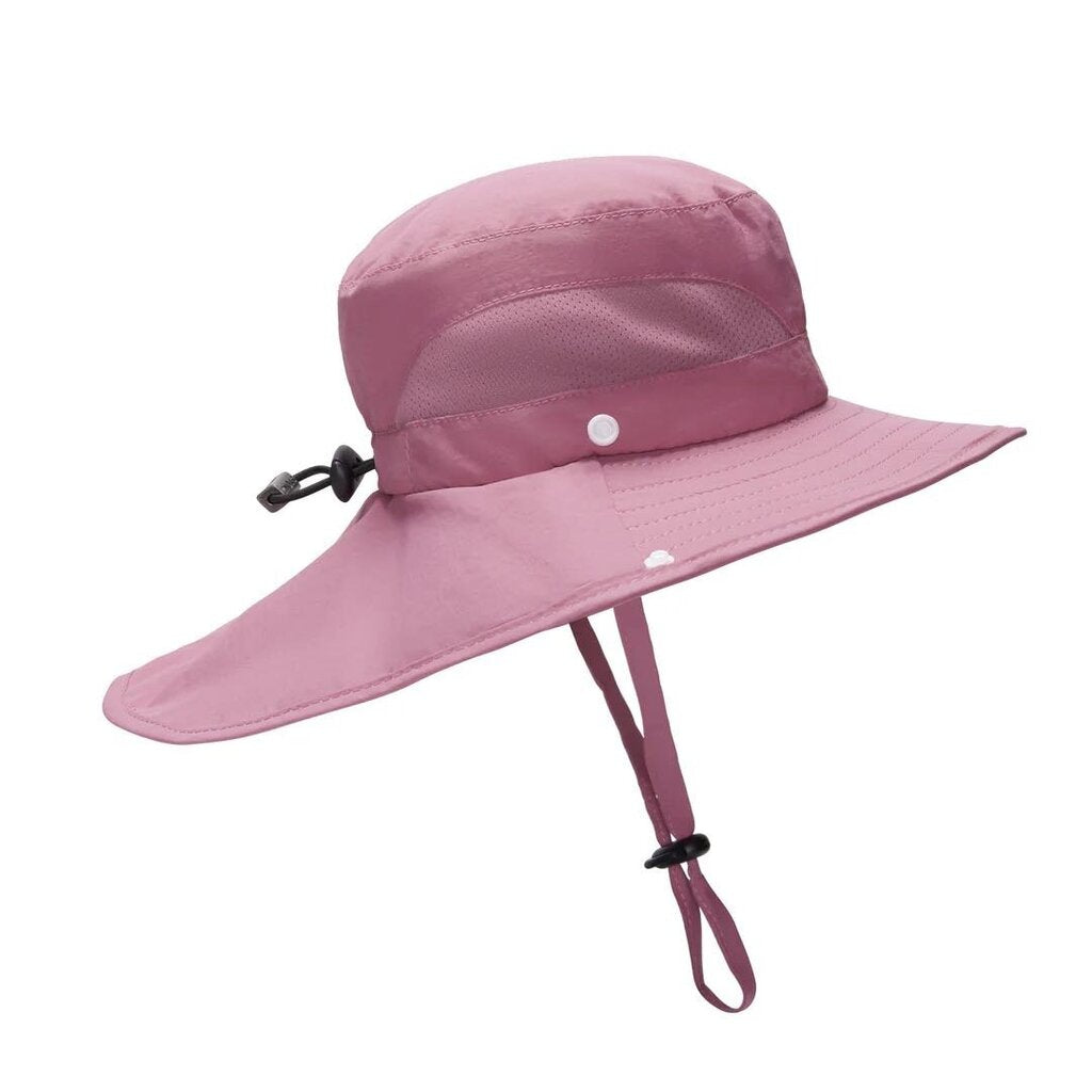 Chapeau d'été Explorer Hat Dusty Rose 2-6 ans