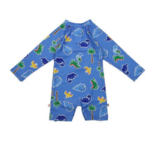 Charger l&#39;image dans la galerie, Combinaison de surf MAILLOT une pc pour Printed DINOS 3 ans
