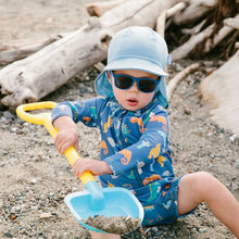 Charger l&#39;image dans la galerie, Bonnet chapeau été à rabat en coton - 0-3 mois
