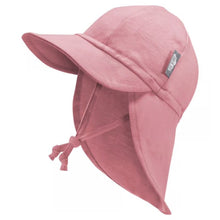 Charger l'image dans la galerie, Bonnet chapeau été à rabat en coton DUSTY ROSE - 3-6 mois

