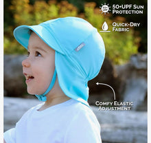 Charger l&#39;image dans la galerie, Bonnet chapeau été à rabat en Nylon et Spandex WHALE - 3-6 mois
