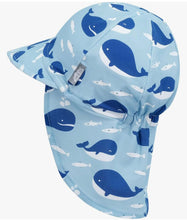 Charger l&#39;image dans la galerie, Bonnet chapeau été à rabat en Nylon et Spandex WHALE - 3-6 mois
