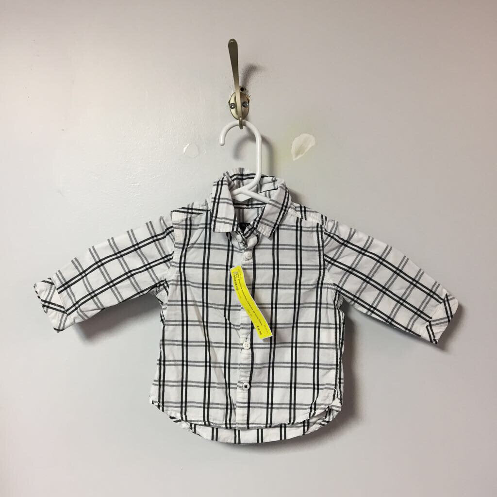 Chemise manches longues 12 mois
