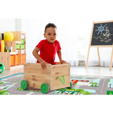 Charger l&#39;image dans la galerie, Tapis HOK ville - pour faire rouler des petites voitures 95 x 133 cm
