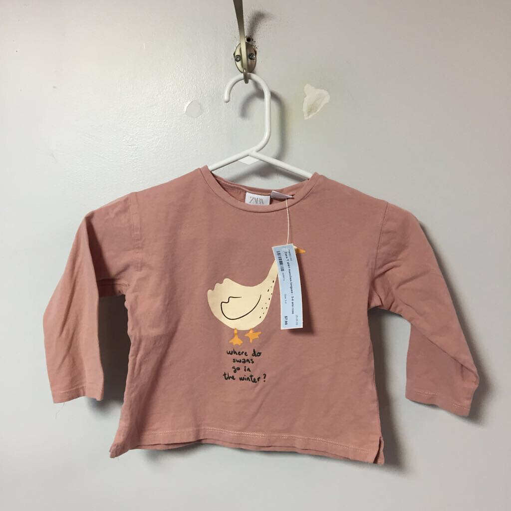 T shirt manches longues - 3-4 ans