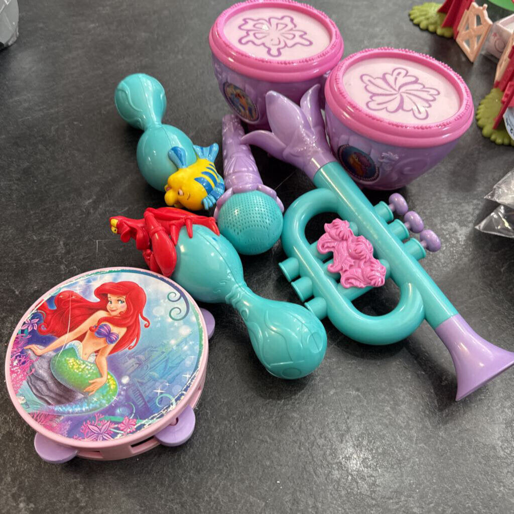 Lot de 6 instrument Musical LA PETIT SIRENE