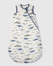 Charger l&#39;image dans la galerie, Gigoteuse sac de couchage dormeuse En Mousseline 0.5 TOG - Sharks 18-36 mois
