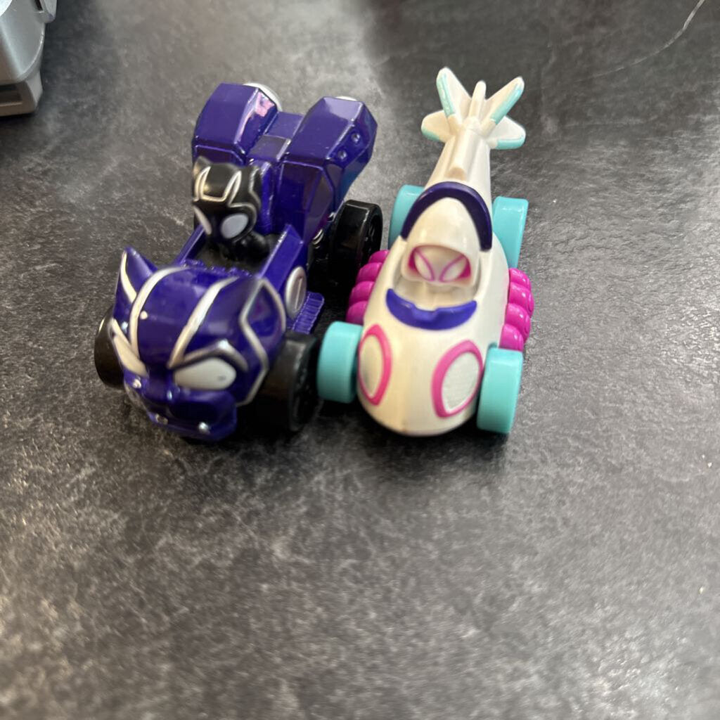 Lot de 2 petites vehicules SPIDEY