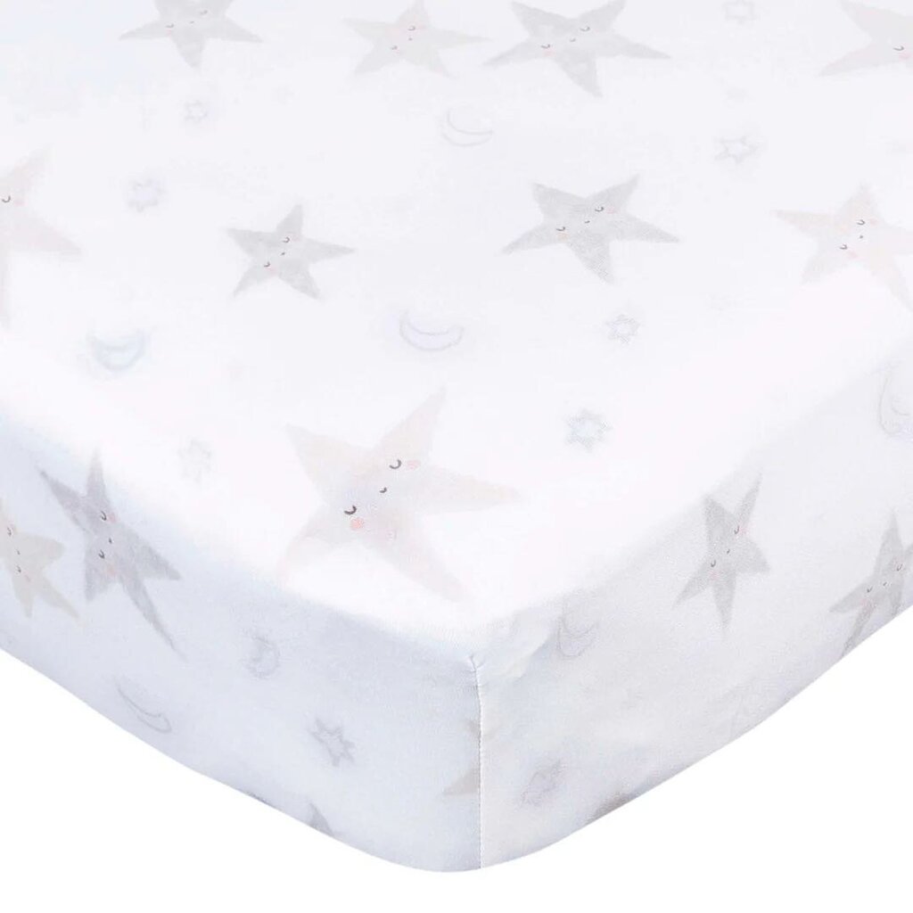 Drap contour pour lit de bébé - Creeb Sheet CELESTIAL STARS