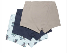 Charger l&#39;image dans la galerie, Paquet de 3 Coulottes BOXER Organic Cotton CROCO SKATE 4 ans
