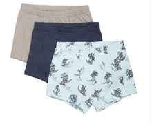 Charger l&#39;image dans la galerie, Paquet de 3 Coulottes BOXER Organic Cotton CROCO SKATE 6 ans
