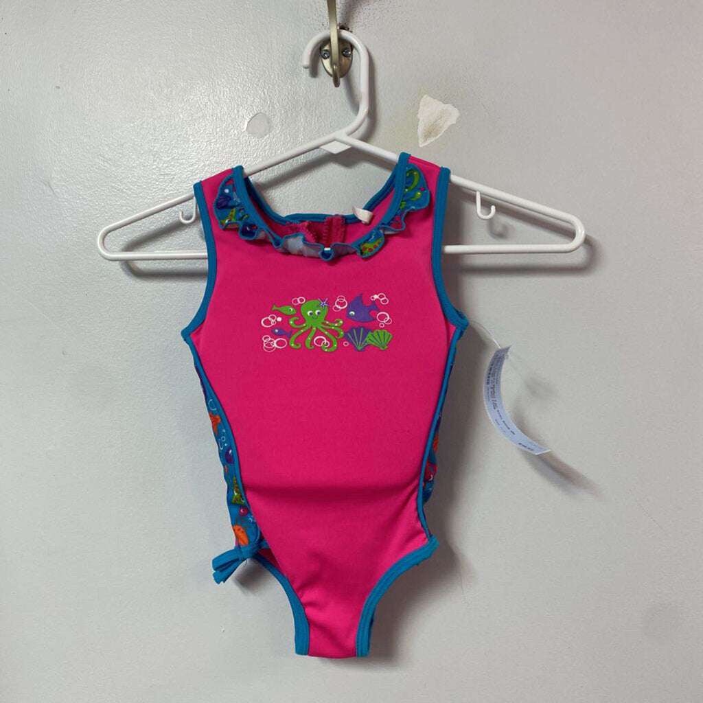 Maillot 1 pc avec boue de sauvetage +/- 2 ans