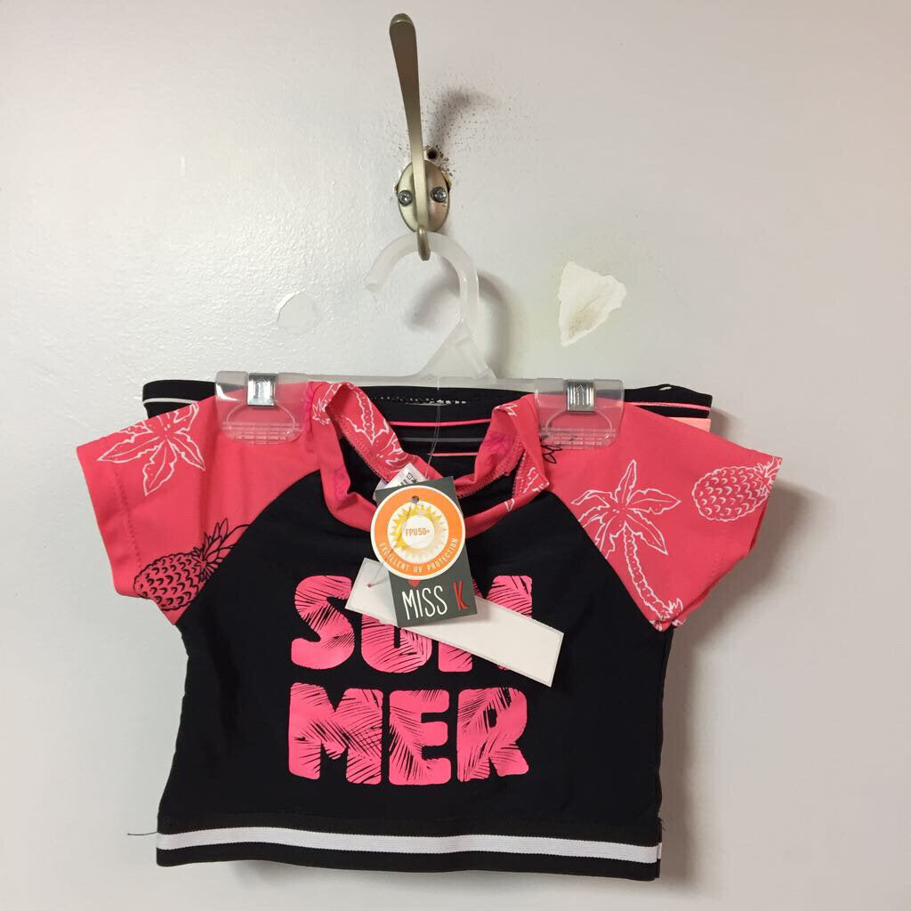 NEUF Maillot 2 pcs 6 ans