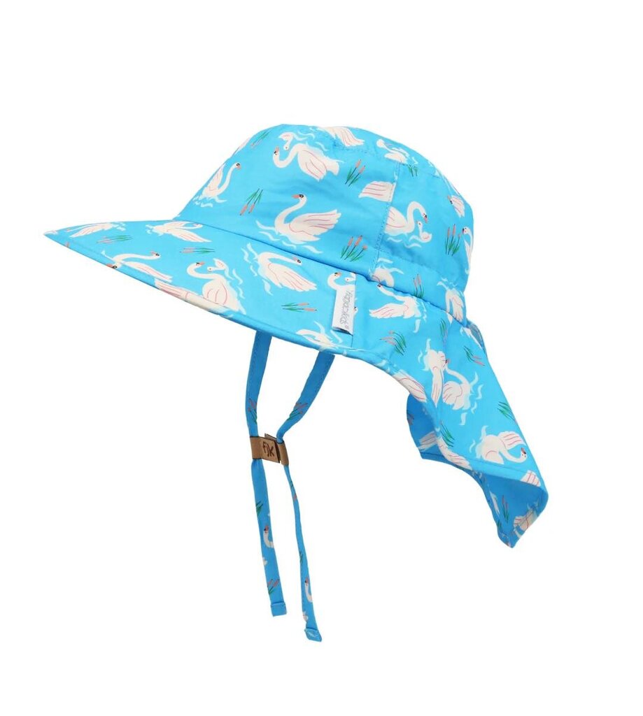 Chapeau d'été avec cape SIGNE - Swam sun hat with neck cape 6-24 mois