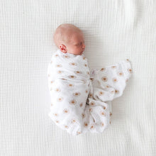 Charger l&#39;image dans la galerie, SOLEILS - Couverture en mousseline OU pour emmailloter - Swaddling blanket SUNS
