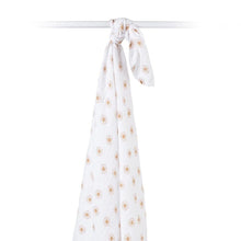 Charger l&#39;image dans la galerie, SOLEILS - Couverture en mousseline OU pour emmailloter - Swaddling blanket SUNS

