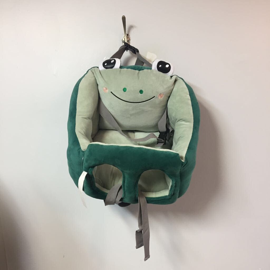 Siege rehausseur de table GRENOUILLE en peluche