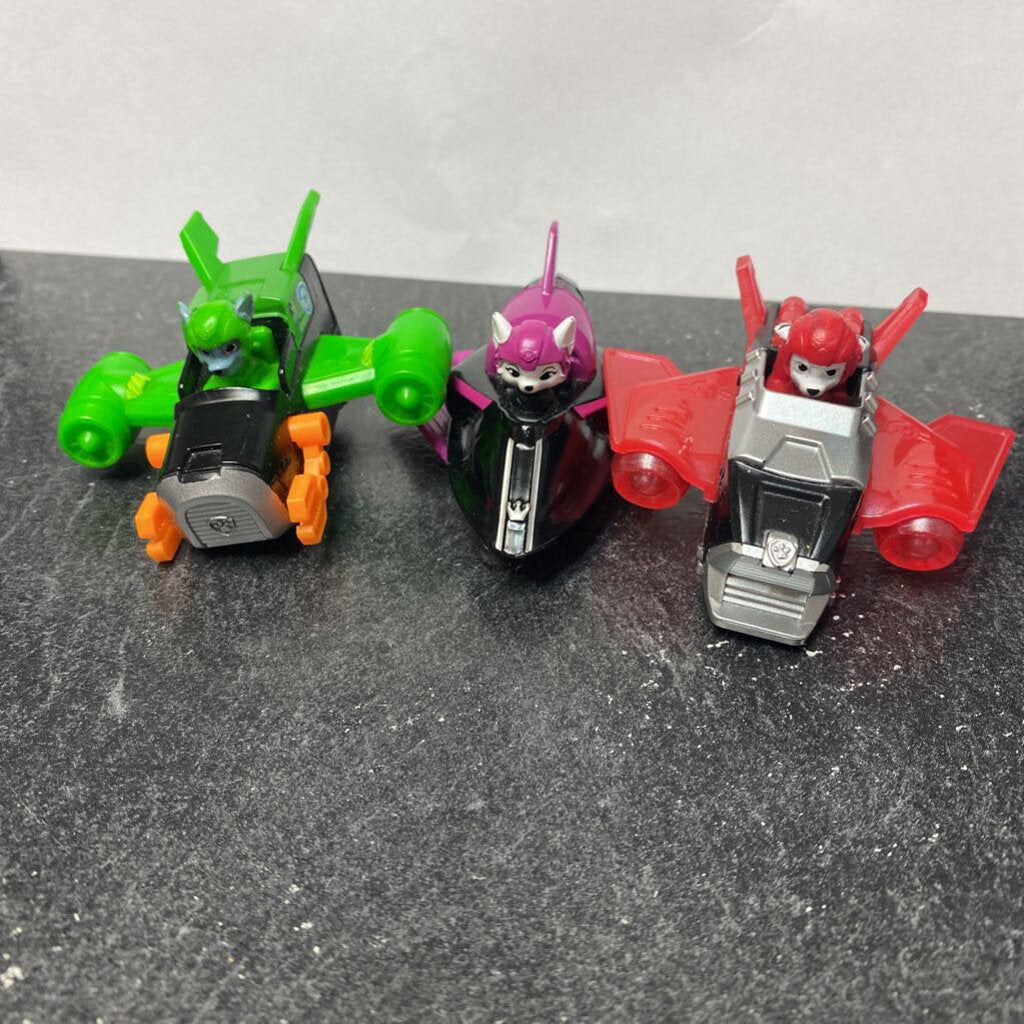Lot de 3 petit avion + figurine Nouvelle Generation PAT PATROUILLE