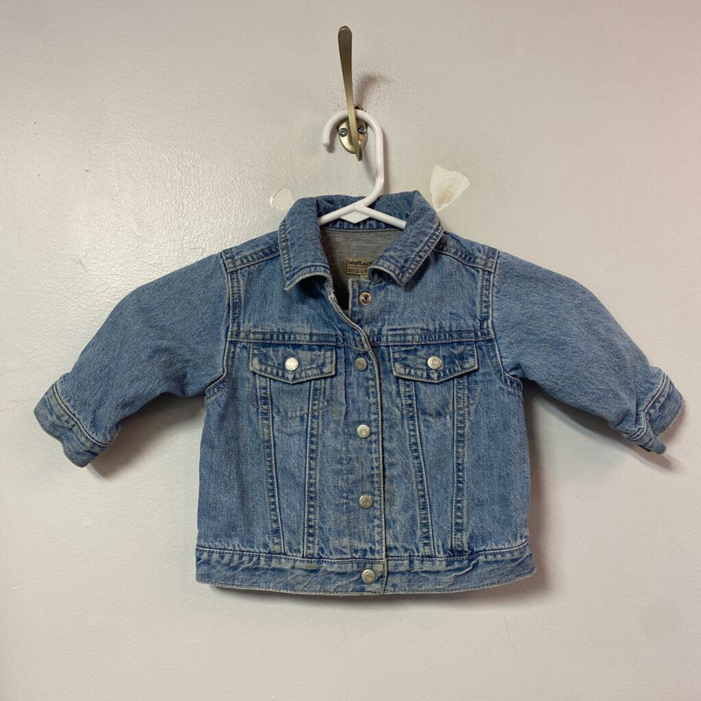 veste jeans DOUBLE 12 mois