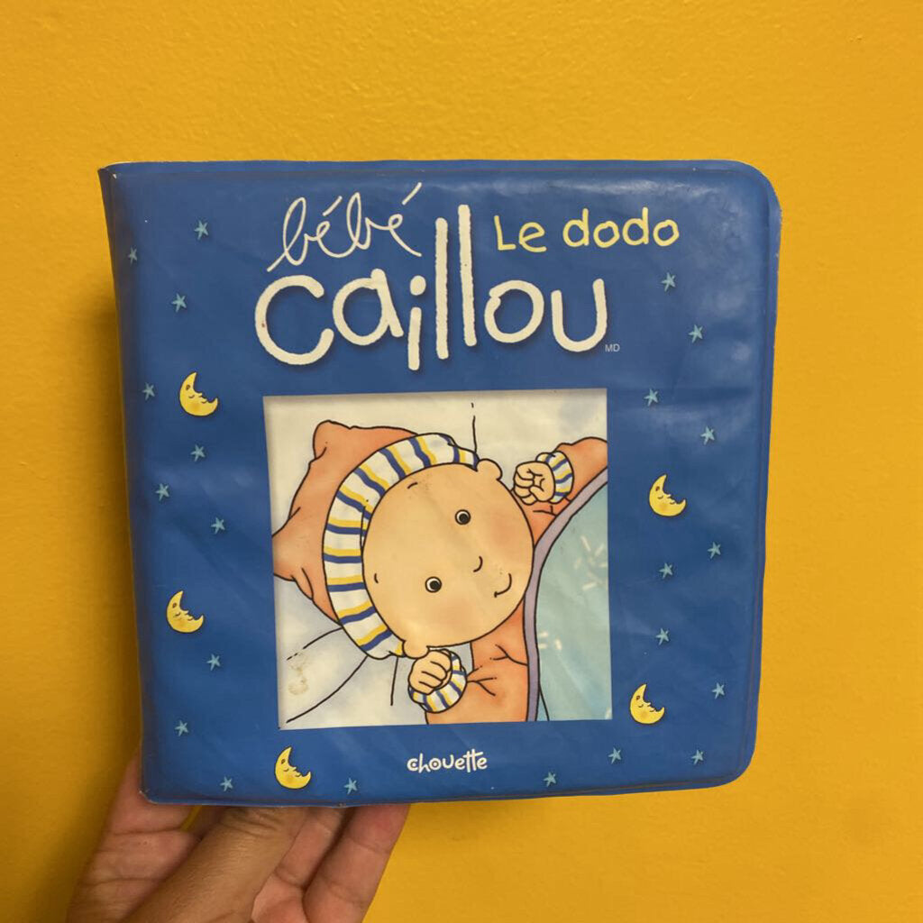 Livre pour le bain BB Caillou le dodo