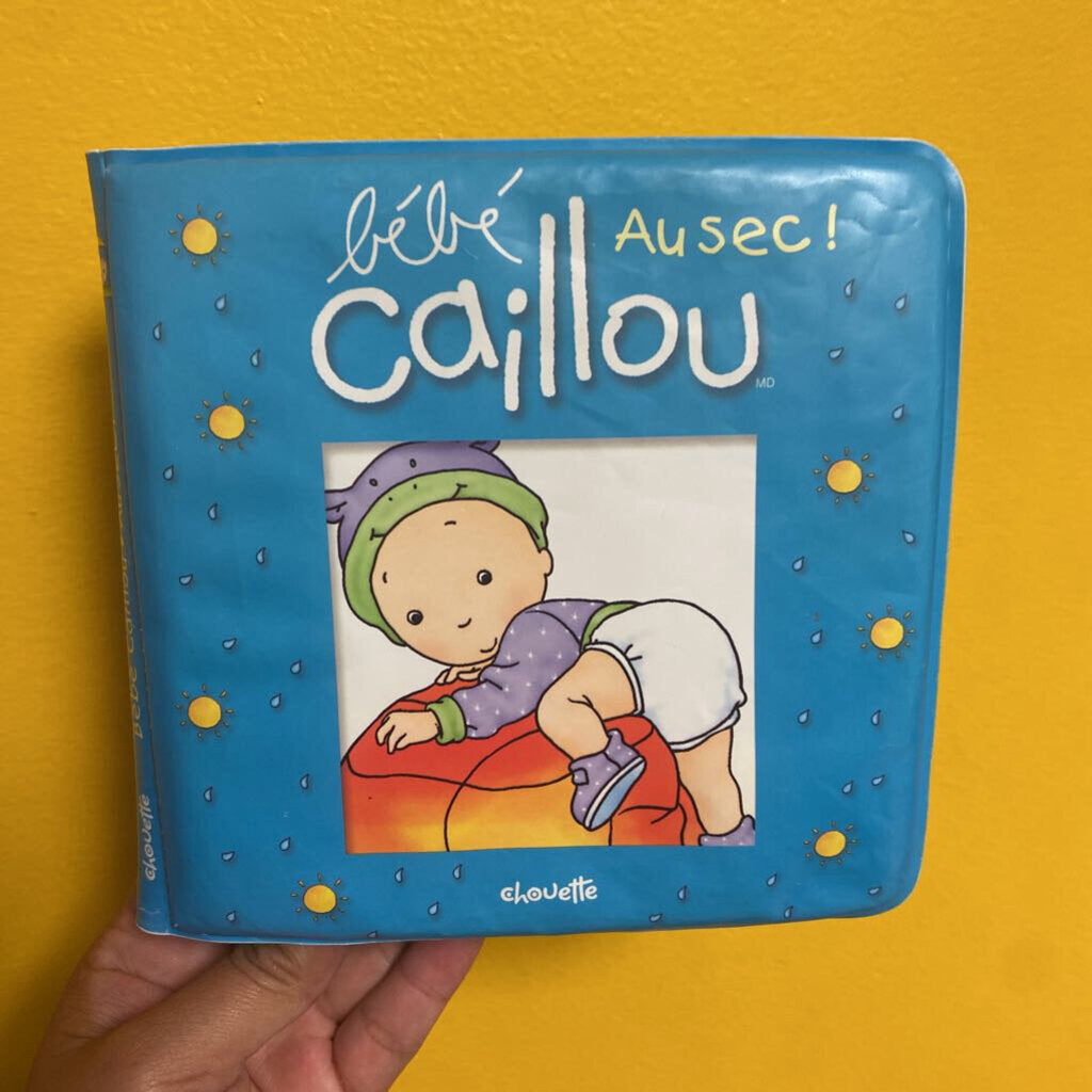 Livre pour le bain BB Caillou Au sec