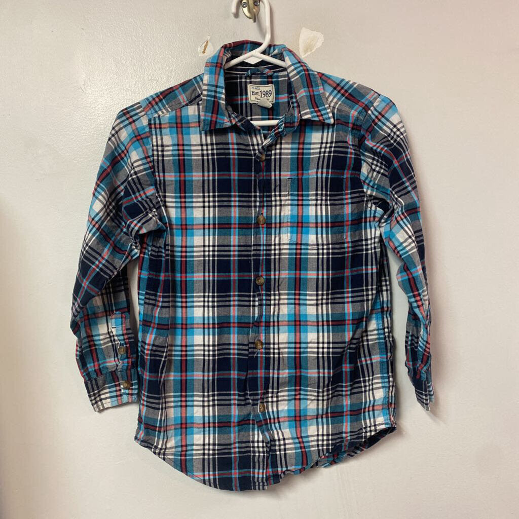 Chemise manches longues - 7-8 ans
