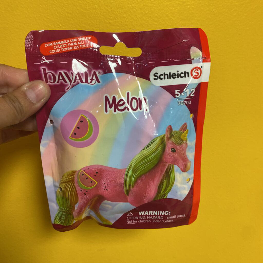 NEUF Petit Figurine Bayala Melon LICORNE