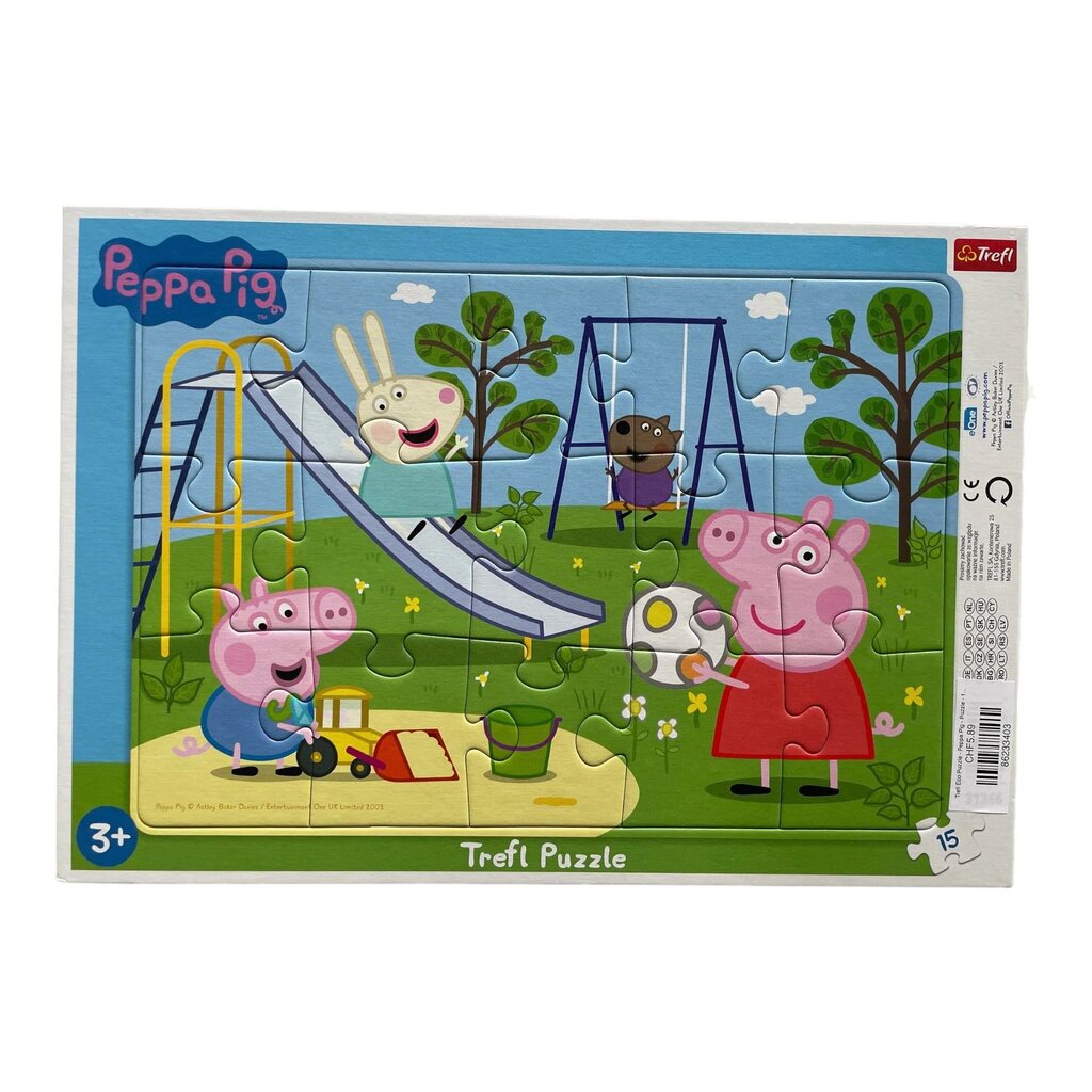 Casse tête sur planche PEPPA PIG 15 pcs