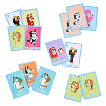 Charger l&#39;image dans la galerie, Jeux de cartes BLUEY 5 in 1 Card Game Set
