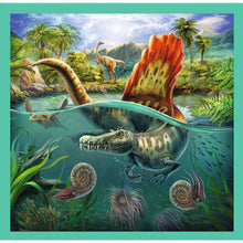 Charger l&#39;image dans la galerie, Casse tete 3 en 1 DINOSAURES puzzle
