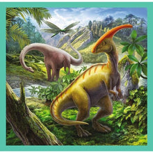 Charger l&#39;image dans la galerie, Casse tete 3 en 1 DINOSAURES puzzle

